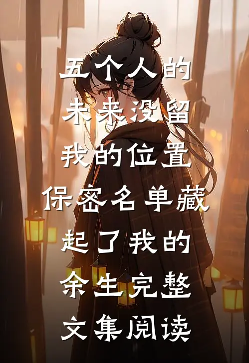 五个人的未来没留我的位置，保密名单藏起了我的余生完整文集阅读
