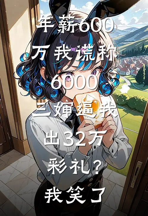 年薪600万我谎称6000，三婶逼我出32万彩礼？我笑了