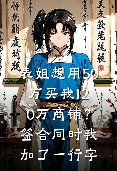 表姐想用50万买我120万商铺？签合同时我加了一行字