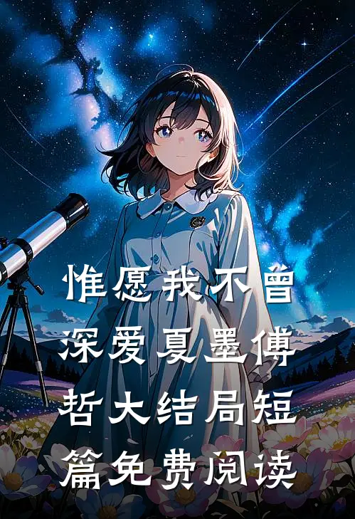 惟愿我不曾深爱夏墨傅哲大结局短篇免费阅读