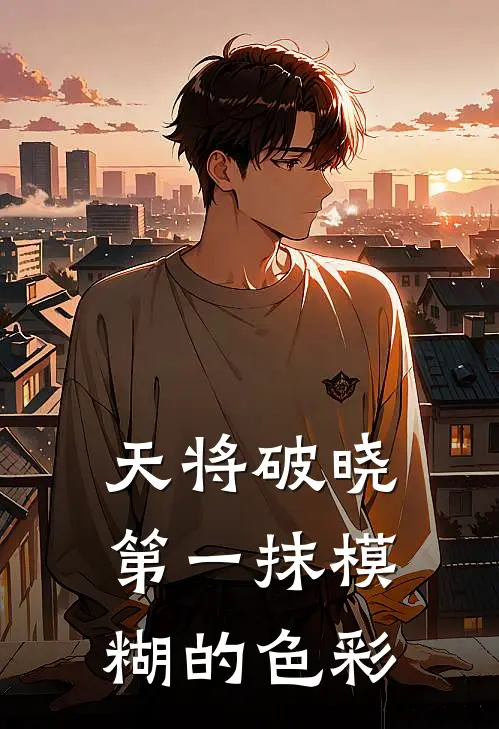 天将破晓,第一抹模糊的色彩
