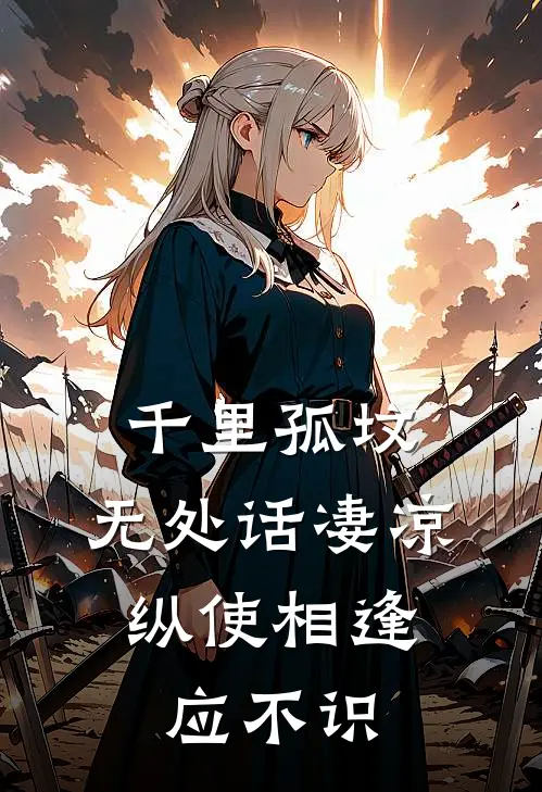 千里孤坟,无处话凄凉.纵使相逢应不识