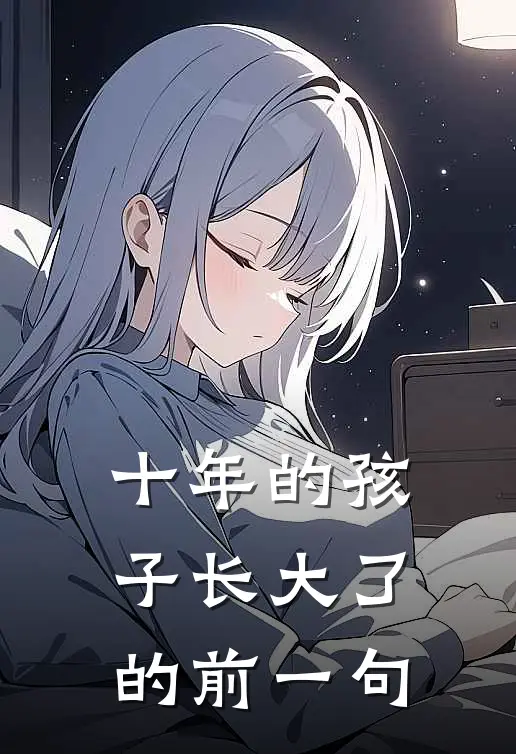 十年的孩子长大了的前一句