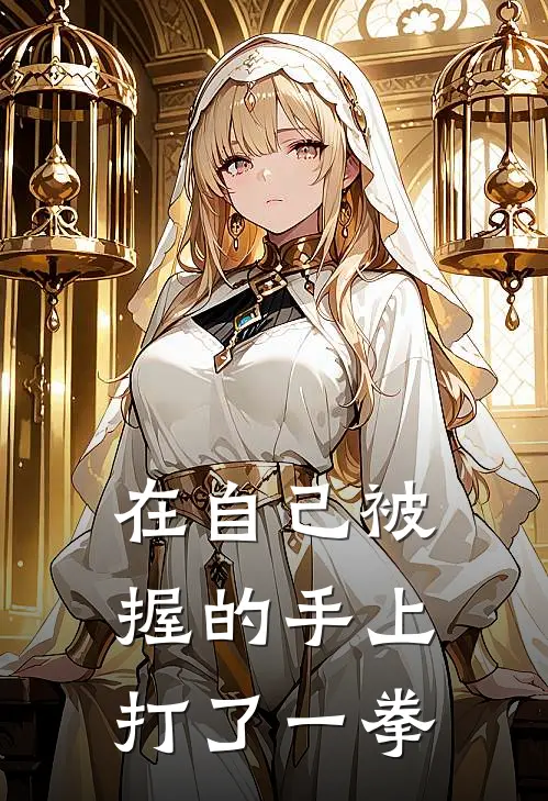 在自己被握的手上打了一拳