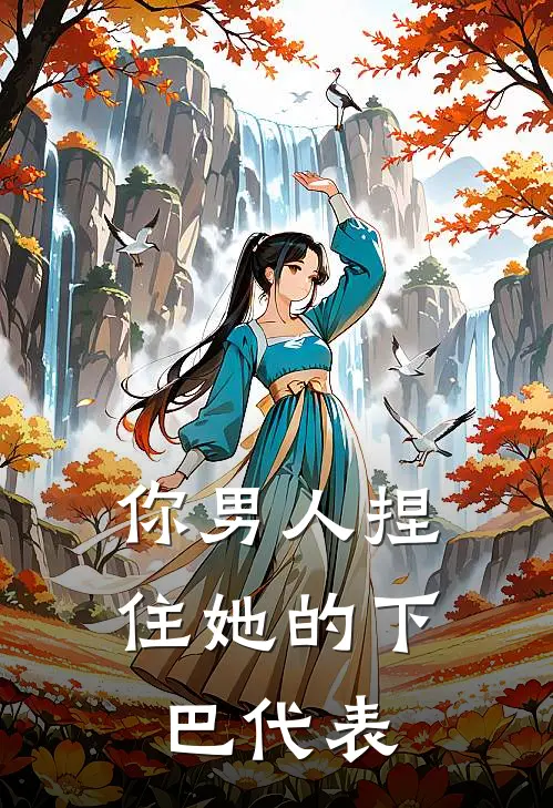 你男人捏住她的下巴代表