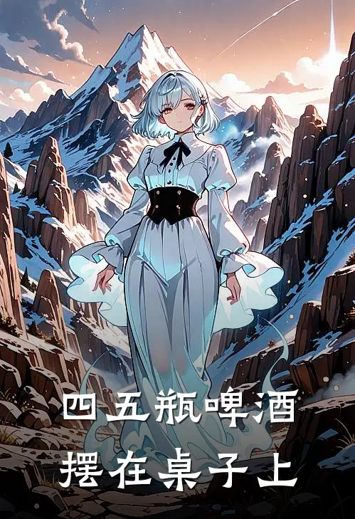 四五瓶啤酒摆在桌子上