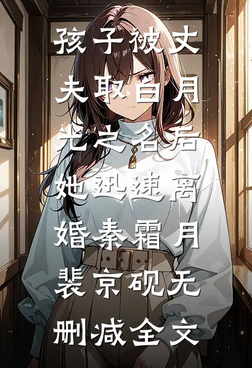 孩子被丈夫取白月光之名后，她迅速离婚秦霜月裴京砚无删减全文