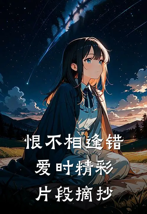 恨不相逢错爱时精彩片段摘抄