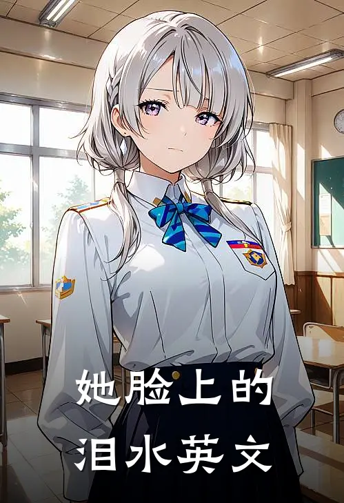 她脸上的泪水英文
