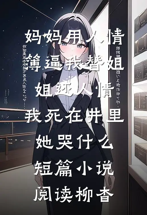 妈妈用人情簿逼我替姐姐还人情，我死在井里她哭什么短篇小说阅读柳杳