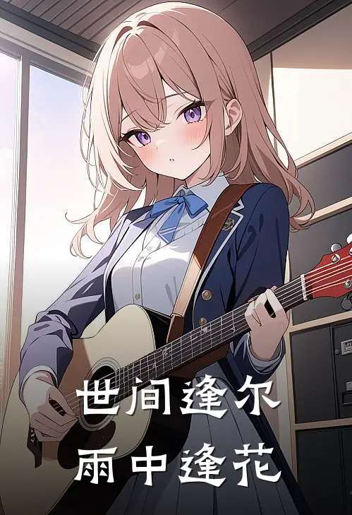 世间逢尔，雨中逢花
