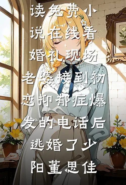 婚礼现场，老婆接到初恋抑郁症爆发的电话后逃婚了(少阳董思佳)完结版小说全文免费阅读_免费小说在线看婚礼现场，老婆接到初恋抑郁症爆发的电话后逃婚了少阳董思佳