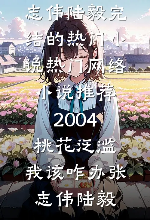 2004：桃花泛滥，我该咋办张志伟陆毅完结的热门小说_热门网络小说推荐2004：桃花泛滥，我该咋办张志伟陆毅
