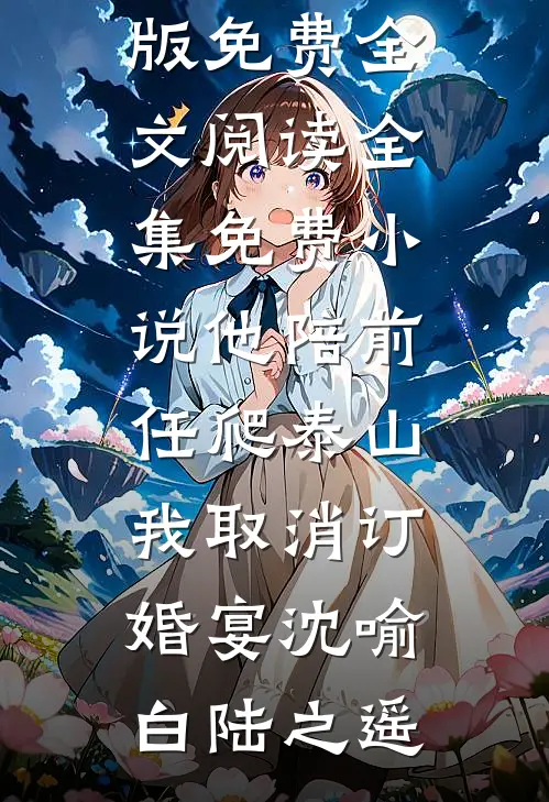他陪前任爬泰山，我取消订婚宴沈喻白陆之遥完整版免费全文阅读_全集免费小说他陪前任爬泰山，我取消订婚宴沈喻白陆之遥