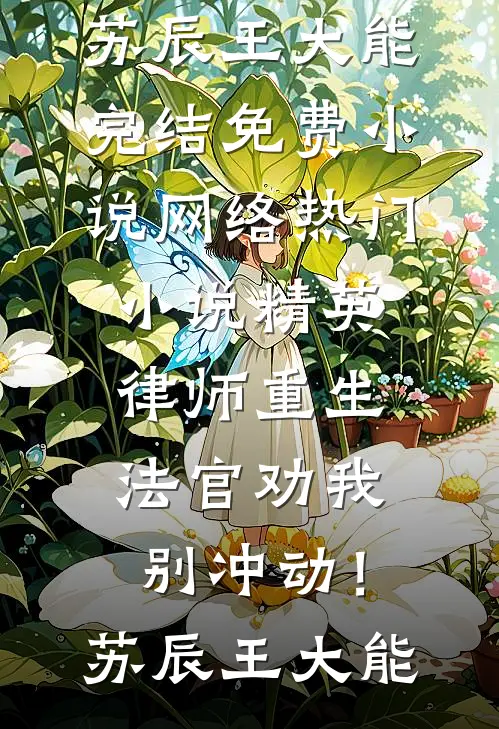 精英律师重生，法官劝我别冲动！(苏辰王大能)完结免费小说_网络热门小说精英律师重生，法官劝我别冲动！(苏辰王大能)