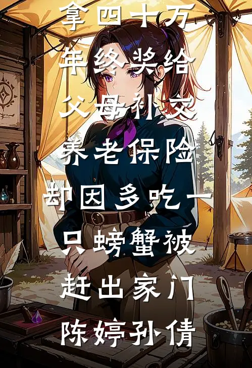 拿四十万年终奖给父母补交养老保险，却因多吃一只螃蟹被赶出家门(陈婷孙倩)热门小说推荐_小说完整版拿四十万年终奖给父母补交养老保险，却因多吃一只螃蟹被赶出家门陈婷孙倩