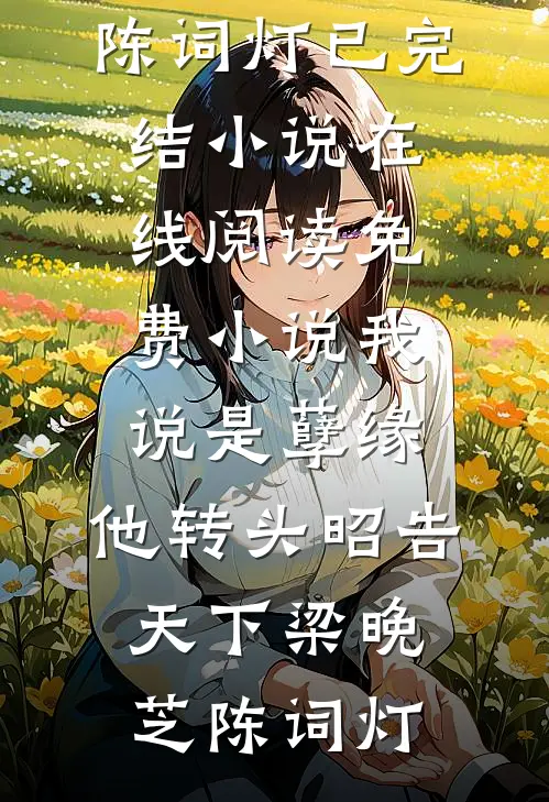 我说是孽缘，他转头昭告天下梁晚芝陈词灯已完结小说_在线阅读免费小说我说是孽缘，他转头昭告天下(梁晚芝陈词灯)