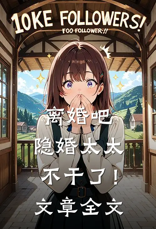 离婚吧,隐婚太太不干了!文章全文在线阅读